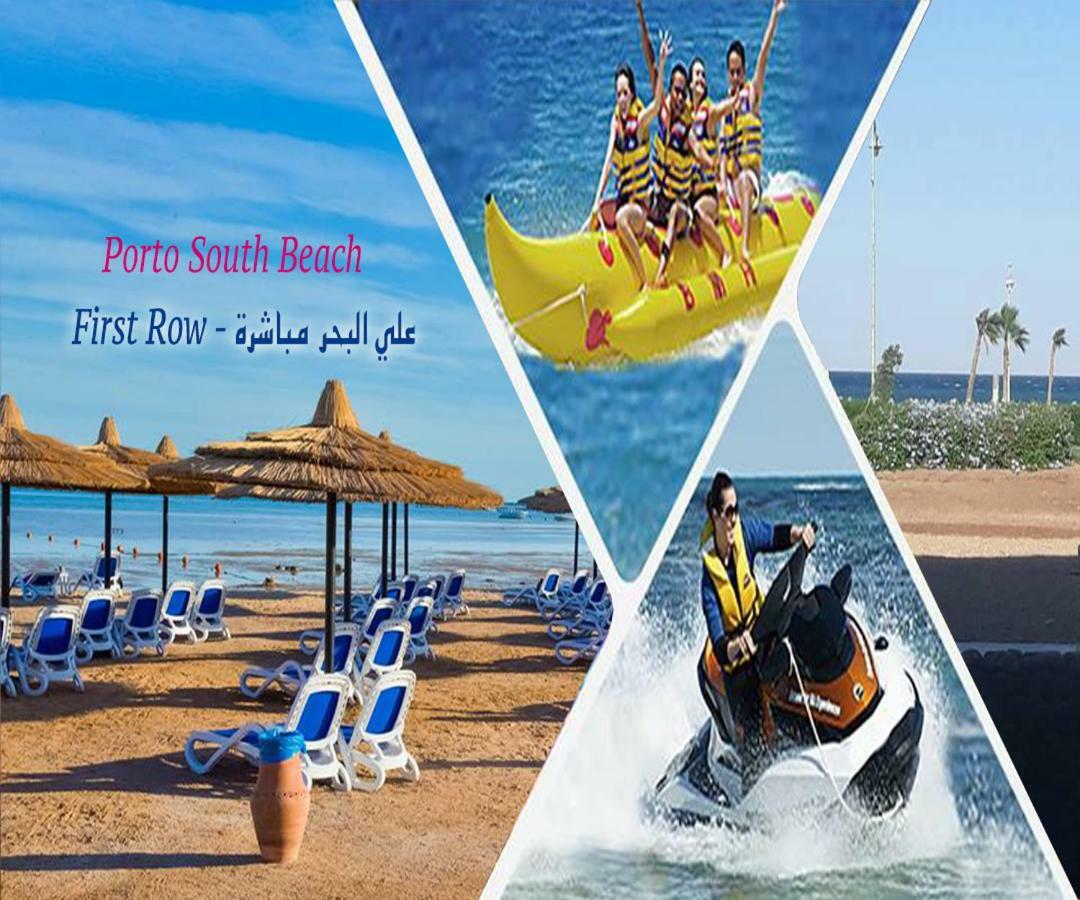 Porto South Beach Royal Sea View Families صف اول بحر مباشر Ain Sukhna Esterno foto